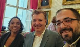 Gemeinderat am 17.9.25 GRin Sade Soyoye, GR Hermann Wielandner &amp; GR Orhan Dönmez (C) O.D.