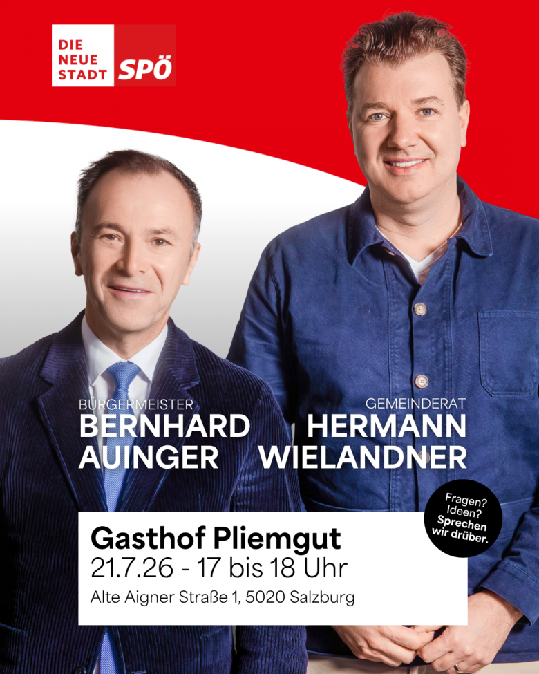 Bgm. Bernhard Auinger und GR Hermann Wielandner (c) Arne Müseler