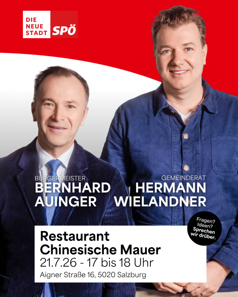 Bgm. Bernhard Auinger und Gemeinderat Hermann Wielandner (c) Arne Müseler Bgm. Bernhard Auinger und Gemeinderat Hermann Wielandner (c) Arne Müseler