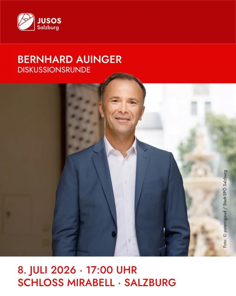 Bgm. Bernhard Auinger (c) Peter Rigaud SPÖ Stadt Salzburg