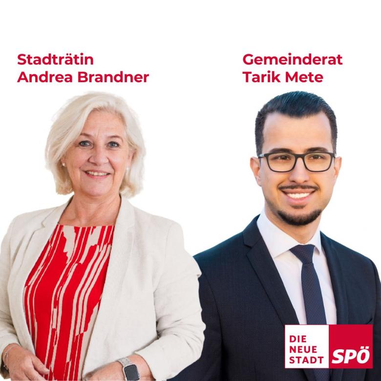Stadträtin Andrea Brandner & GR Tarik Mete (c)Müseler Stadträtin Andrea Brandner & GR Tarik Mete (c)Müseler