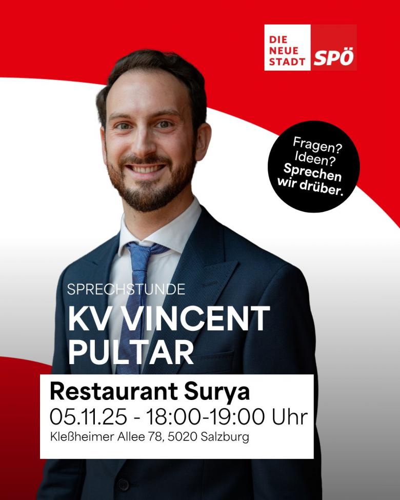Sprechstunde mit KV Vincent Pultar Sprechstunde mit KV Vincent Pultar